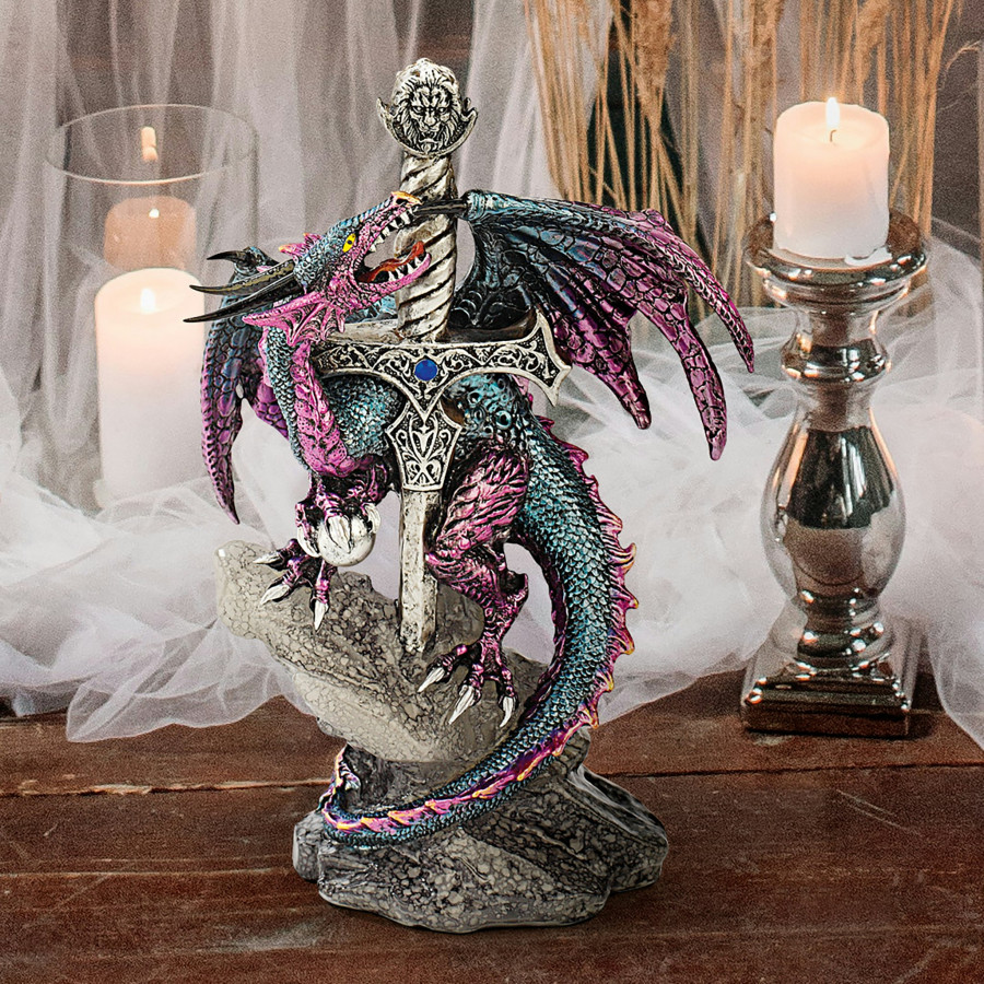 Toscano - Dragon Blade Celtic Sword Statue