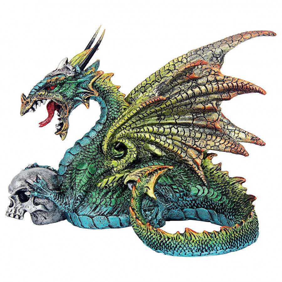 Toscano - Lord Wykeham Pet Dragon Statue