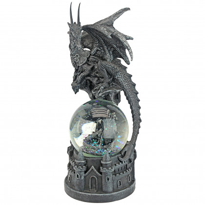Toscano - The Dragons of Castle Malahide Gothic Water Globe