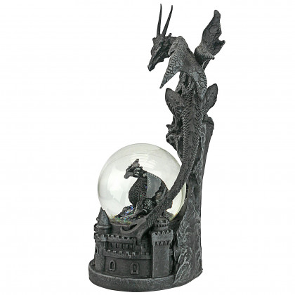 Toscano - The Dragons of Castle Malahide Gothic Water Globe