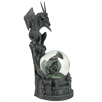 Toscano - The Dragons of Castle Malahide Gothic Water Globe