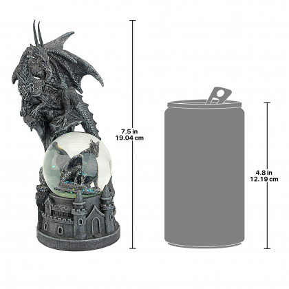 Toscano - The Dragons of Castle Malahide Gothic Water Globe