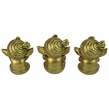 Toscano - See-NoHear-NoSpeak-No Evil Lord Ganesha Statue Collection