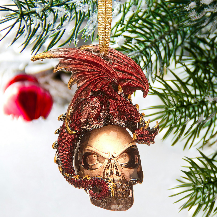 Toscano - The Black Coal Dragon 2016 Holiday Ornament