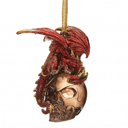 Toscano - The Black Coal Dragon 2016 Holiday Ornament