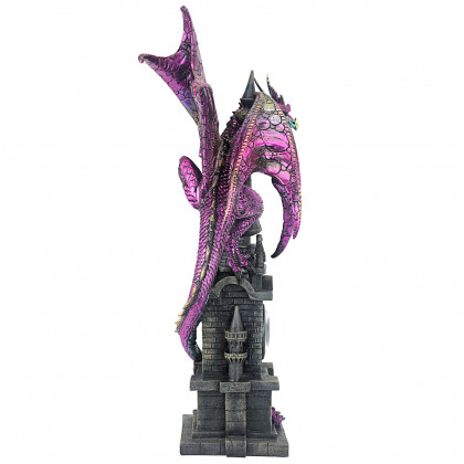 Toscano - The Wizard Dragon of Bulwark Tower Statue