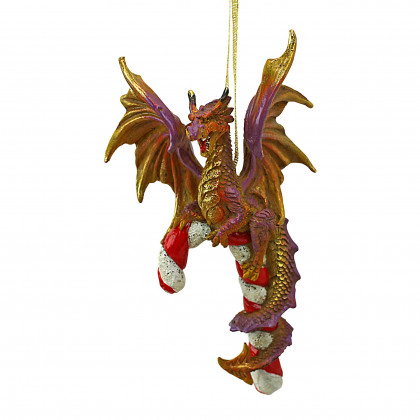Toscano - Cane and Abel the Dragon 2017 Holiday Ornament