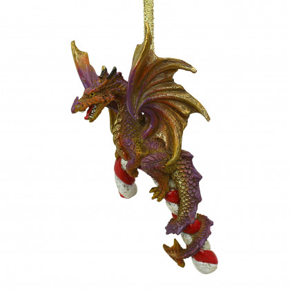 Toscano - Cane and Abel the Dragon 2017 Holiday Ornament
