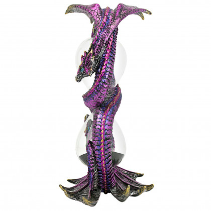 Toscano - Witness to Time Gothic Dragon Sand Timer Hourglass Statue