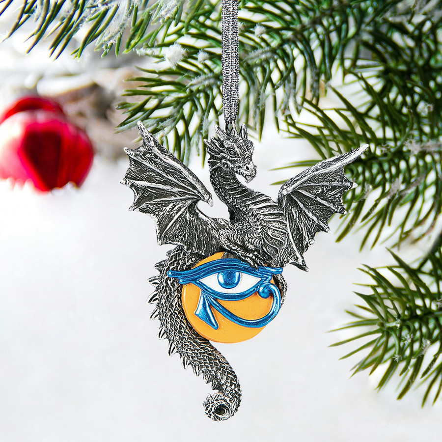 Toscano - Dragon Defender of the Ancient Amulet 2022 Gothic Christmas Ornament