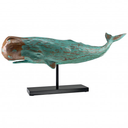 Toscano - Folk Art Whale Statue