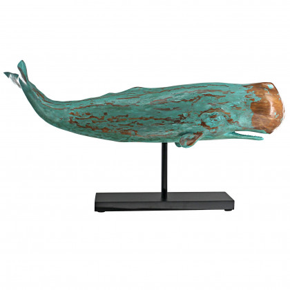 Toscano - Folk Art Whale Statue