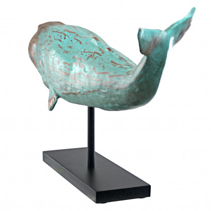 Toscano - Folk Art Whale Statue