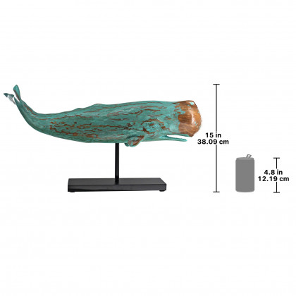 Toscano - Folk Art Whale Statue