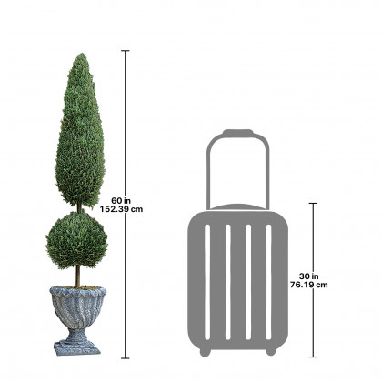 Toscano Classic Topiary Tree Collection - Large