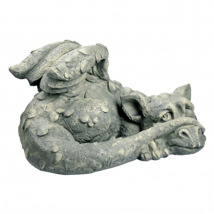 Toscano Blushing Babel the Bashful Dragon Statue - Large