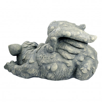 Toscano Blushing Babel the Bashful Dragon Statue - Large