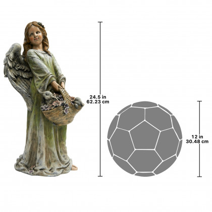 Toscano - Joy the Flower Angel Statue
