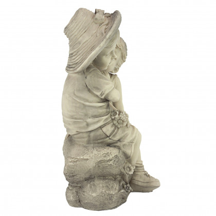 Toscano - Kissing Kids Boy and Girl Statue