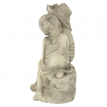 Toscano - Kissing Kids Boy and Girl Statue