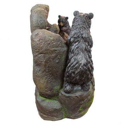 Toscano - Grizzly Gulch Black Bears Sculptural Fountain