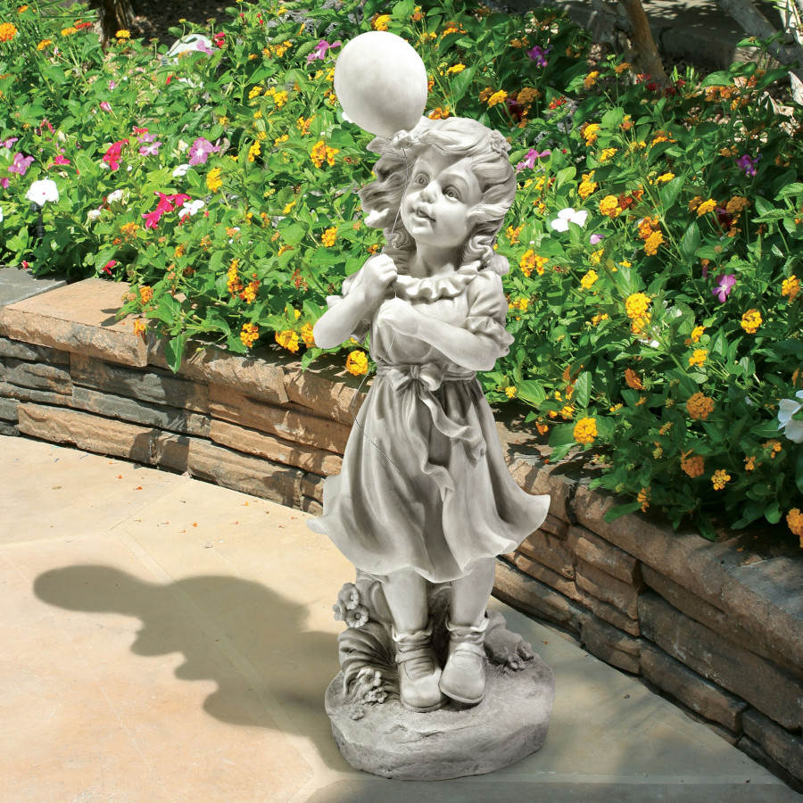 Toscano - Jessie and Her Balloon Statue