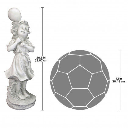 Toscano - Jessie and Her Balloon Statue