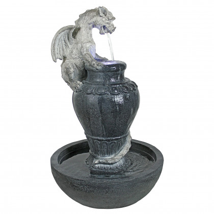 Toscano - The Viper Dragon Sculptural Fountain