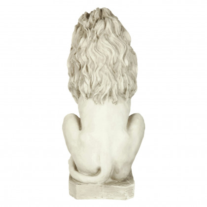 Toscano Mansfield Manor Lion Sentinel Statue - Looking Left