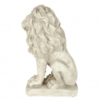 Toscano Mansfield Manor Lion Sentinel Statue - Looking Right