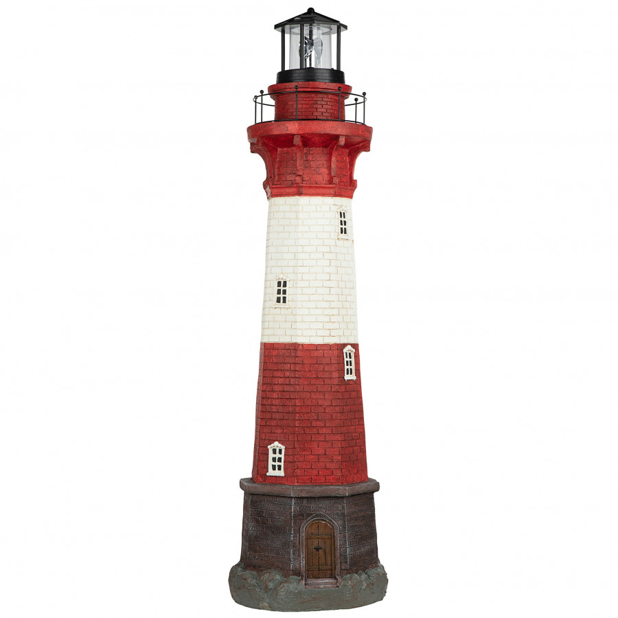 Toscano - Coastal Shoal Lighthouse Solar Beacon Statue