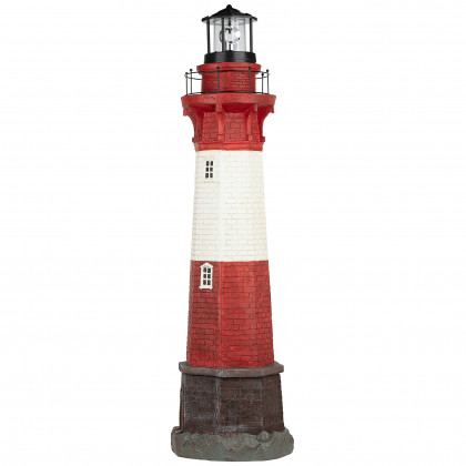 Toscano - Coastal Shoal Lighthouse Solar Beacon Statue