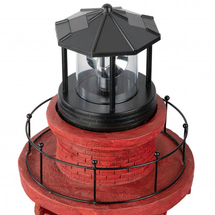 Toscano - Coastal Shoal Lighthouse Solar Beacon Statue