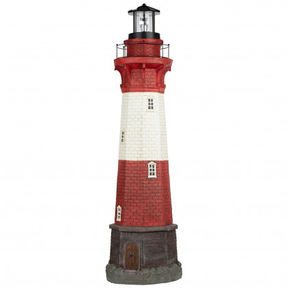 Toscano - Coastal Shoal Lighthouse Solar Beacon Statue