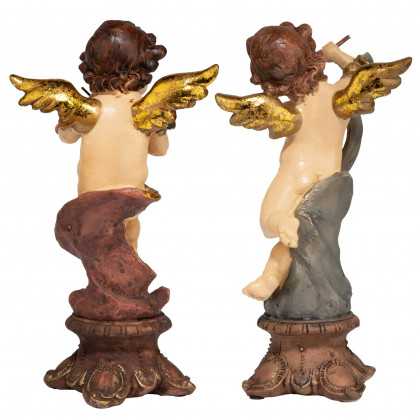 Toscano - Italian Baroque-Style Musical Cherub Statues