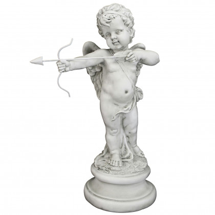 Toscano - Cupid Message of Love Statue