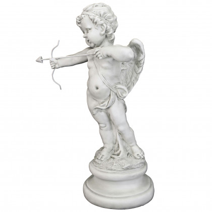 Toscano - Cupid Message of Love Statue