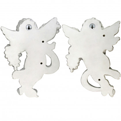 Toscano - Cherub Harvest Angel Wall Sculptures