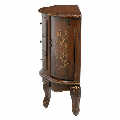Toscano - Villa Lucchesi Serpentine Console in Mdf