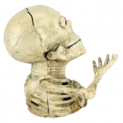 Toscano - Bugged-Out Hungry Skeleton Mechanical Coin Bank