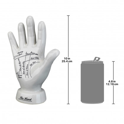 Toscano - Porcelain Palmistry Hand