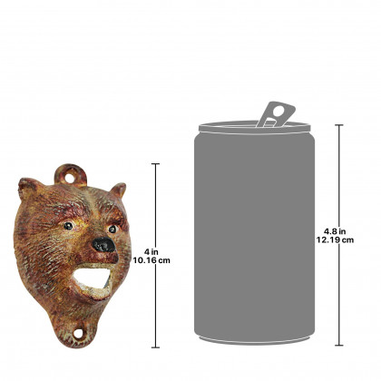 Toscano - Brown Bear of the Forest Bottle Opener