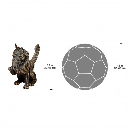Toscano - Chimera Sculpture in Iron