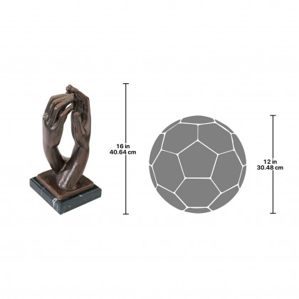 Toscano - The Cathedral Hands Statue