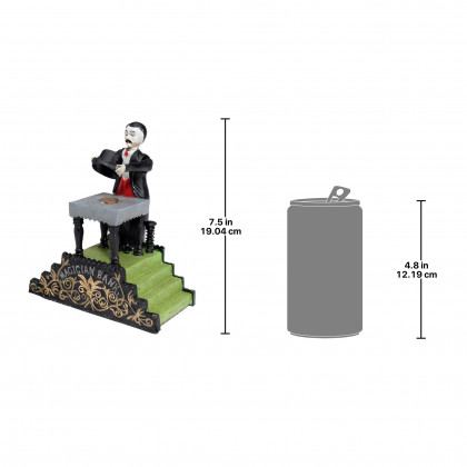 Toscano - Maitland the Magician Authentic Mechanical Coin Bank