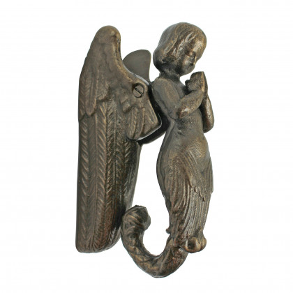 Toscano - Balinese Winged Mermaid Door Knocker