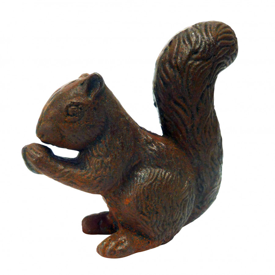Toscano - Bushy-tailed Squirrel Statue
