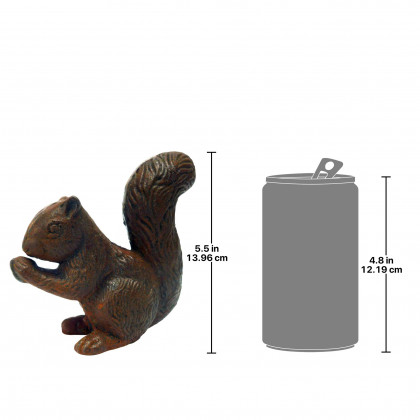 Toscano - Bushy-tailed Squirrel Statue