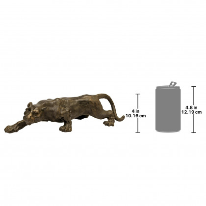 Toscano - Midnight Black Panther Statue