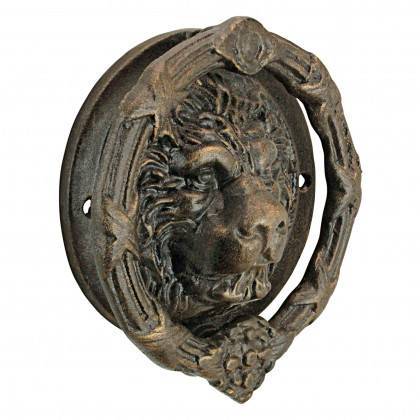 Toscano - Pride of the Lions Foundry Lion Door Knocker